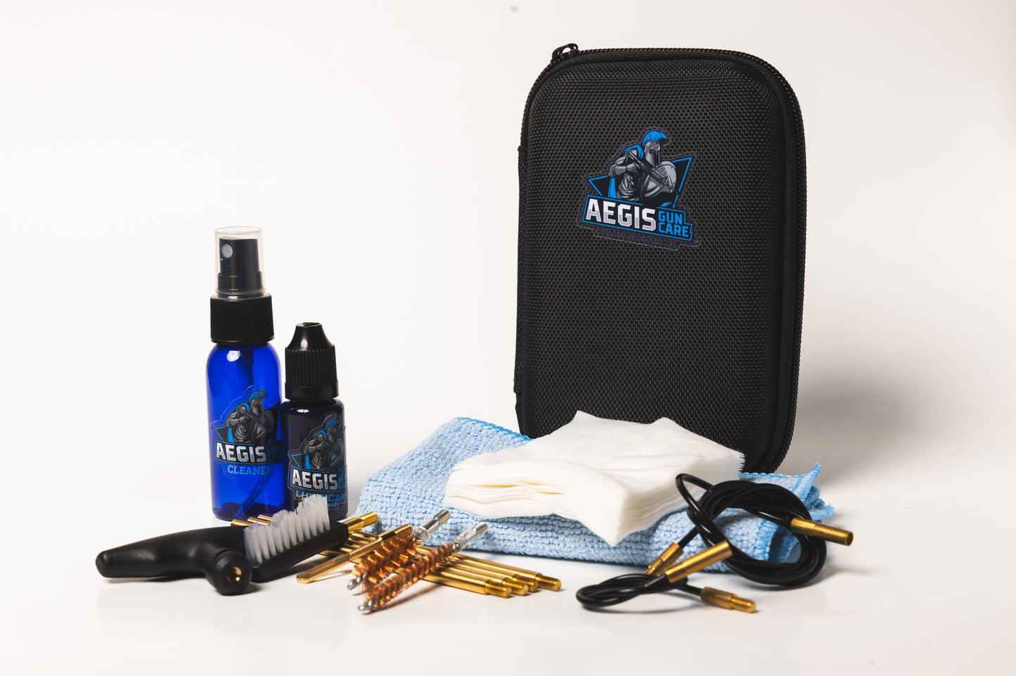 Aegis 9mm/5.56 field gun cleaning kit