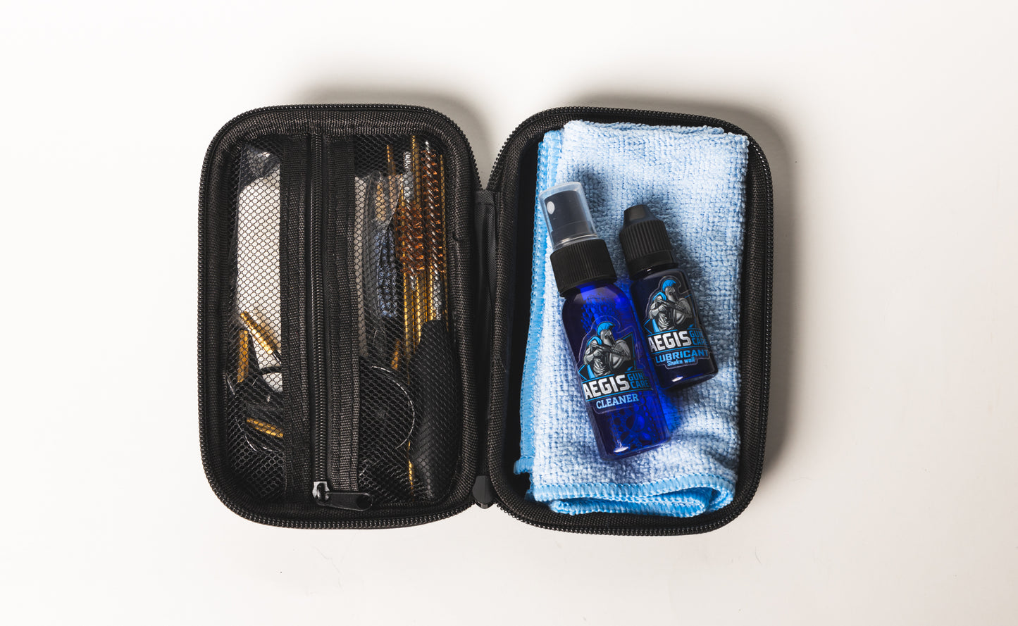 Aegis 9mm/5.56 field gun cleaning kit