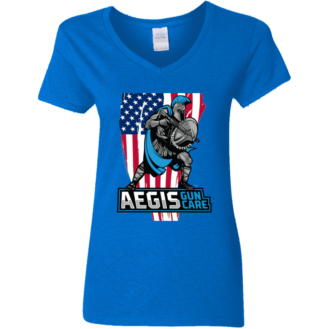 G500VL Ladies' 5.3 oz. V-Neck T-Shirt