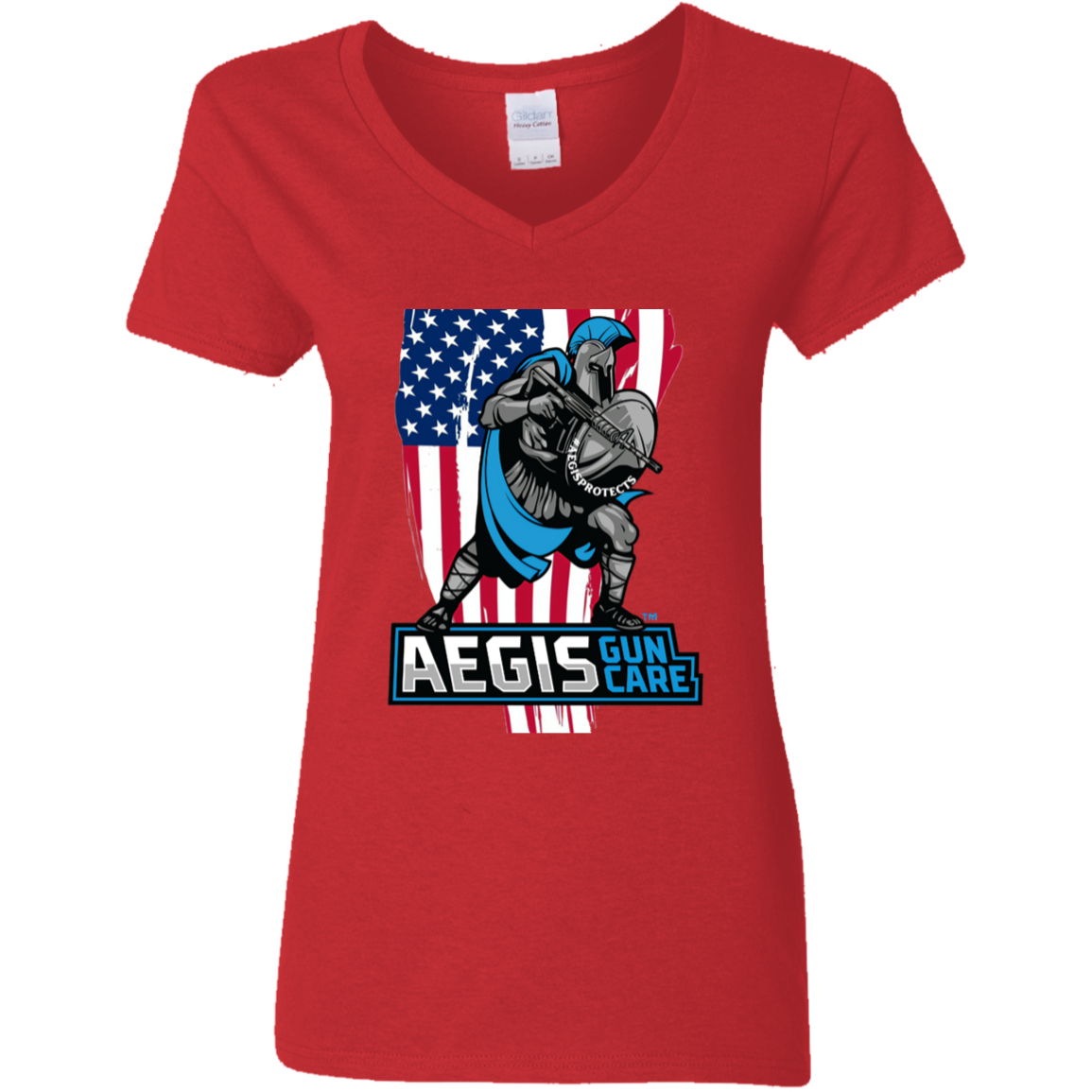 G500VL Ladies' 5.3 oz. V-Neck T-Shirt