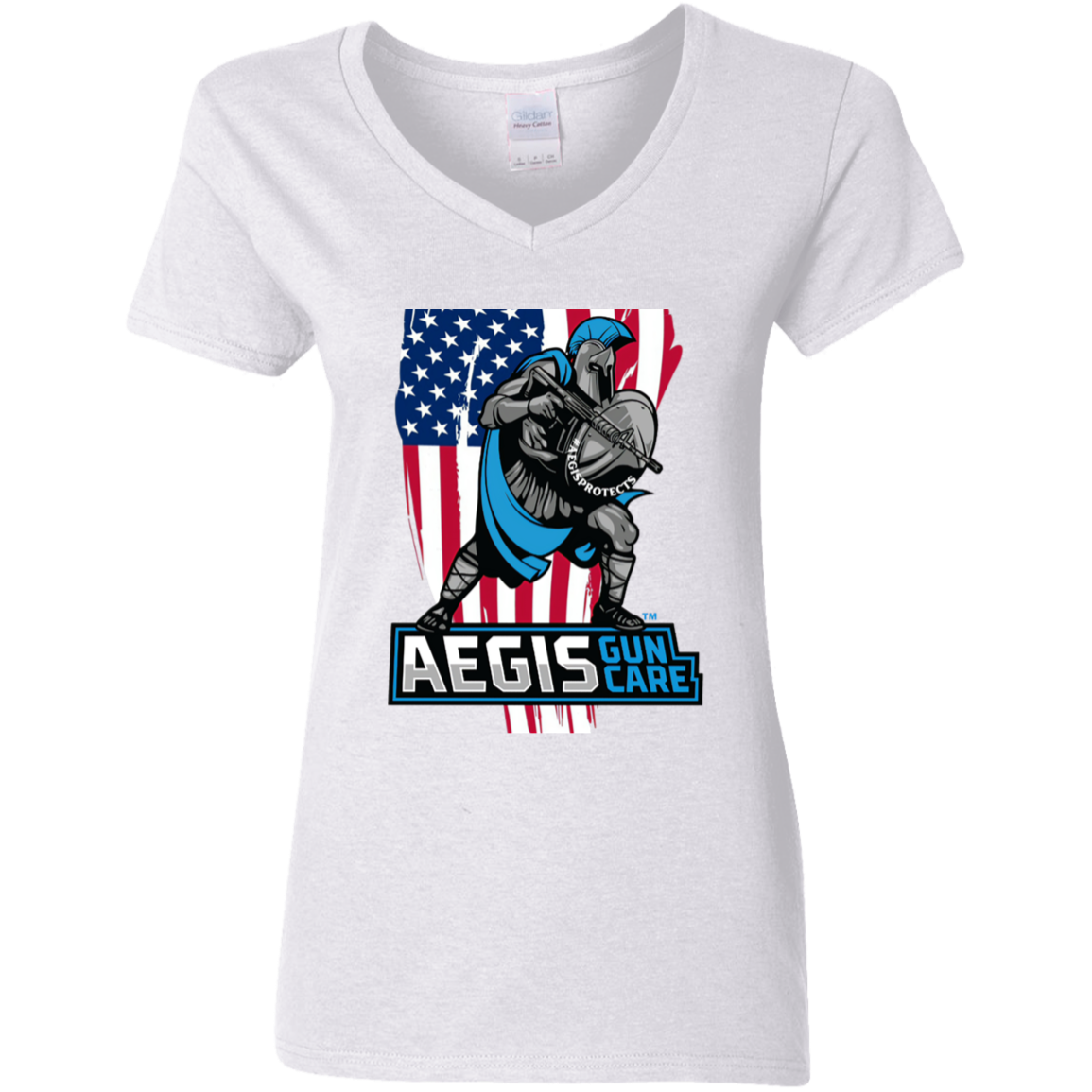 G500VL Ladies' 5.3 oz. V-Neck T-Shirt