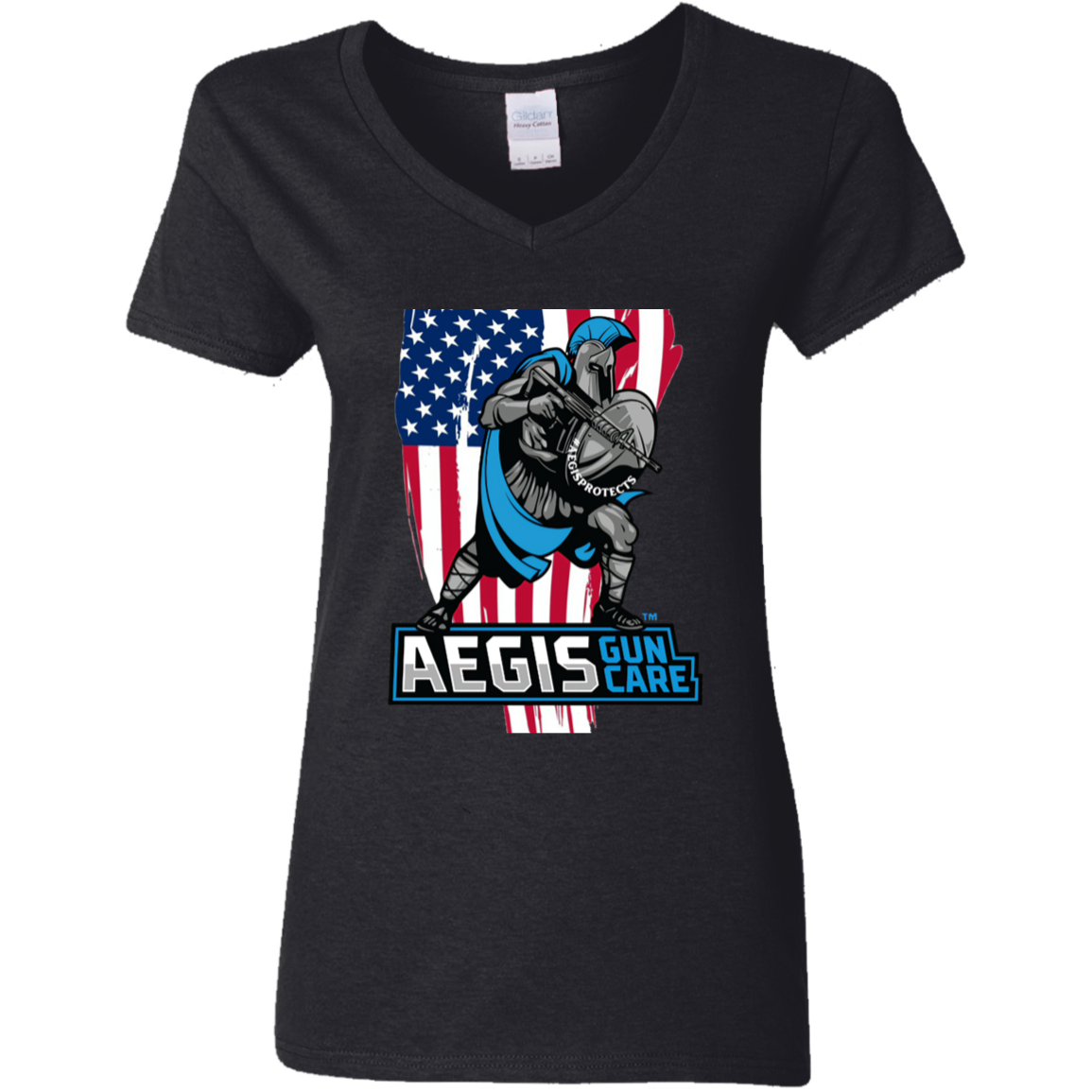 G500VL Ladies' 5.3 oz. V-Neck T-Shirt
