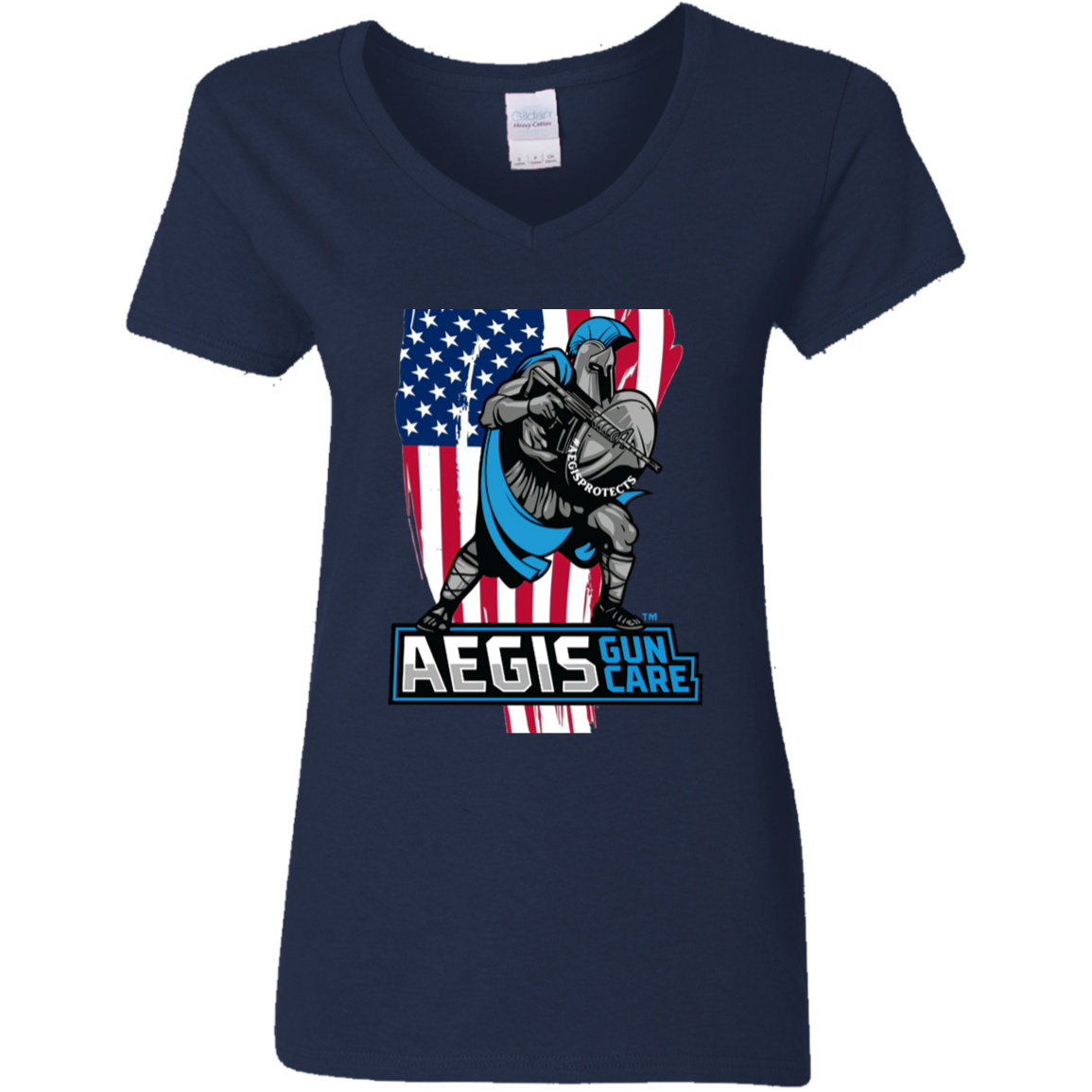 G500VL Ladies' 5.3 oz. V-Neck T-Shirt