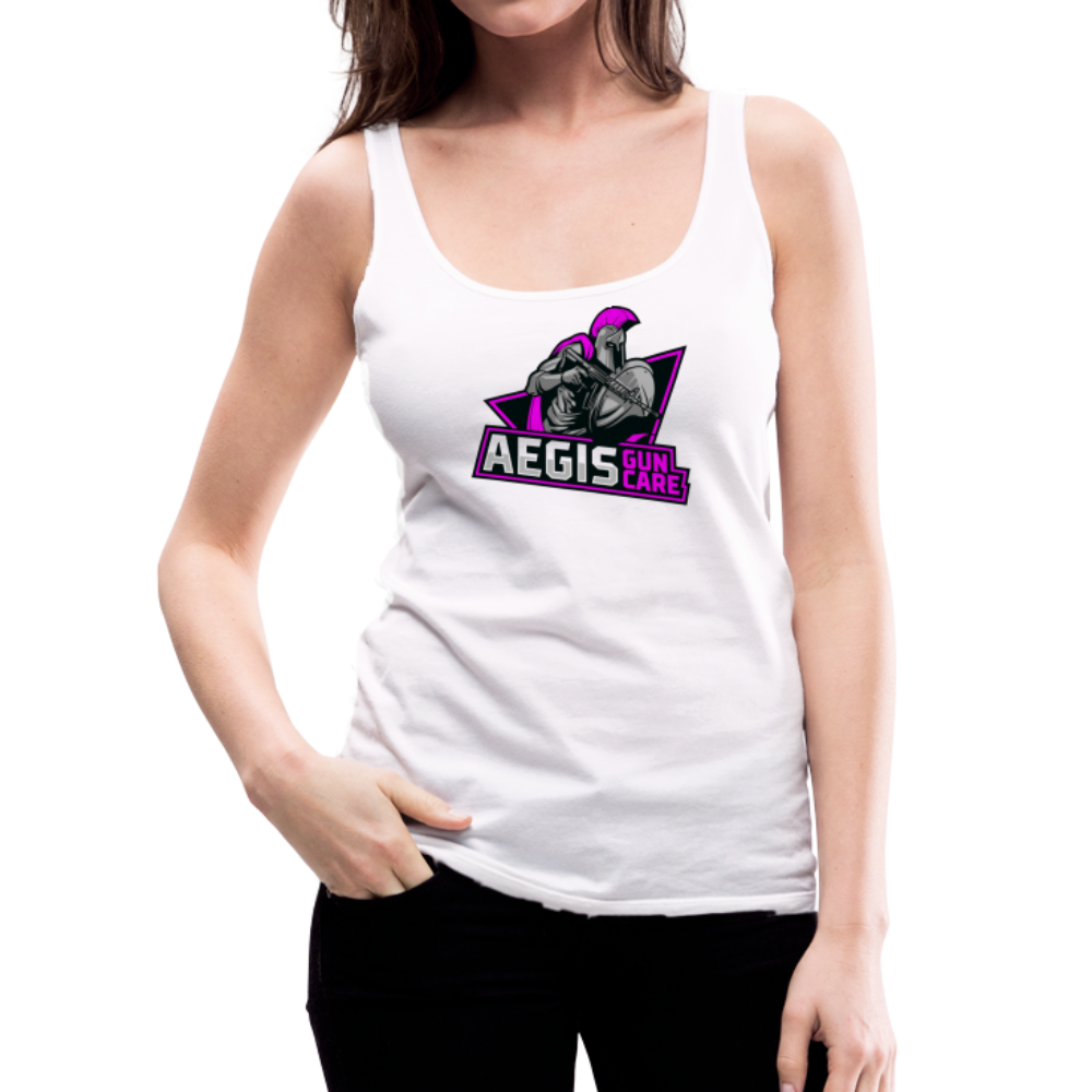 Women’s Premium Tank Top - white
