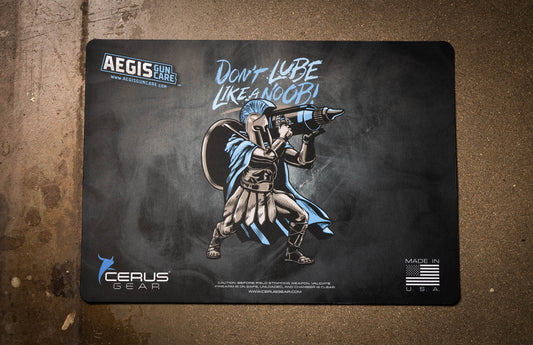 Aegis Gun Care handgun cleaning mat