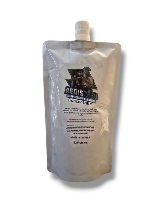 Aegis Suppressor Cleaning Solution