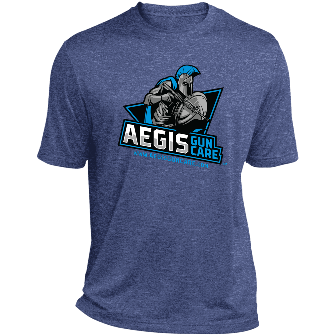 Aegis  Heather Performance Tee