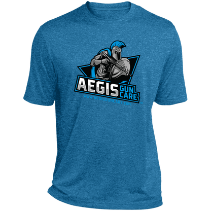 Aegis  Heather Performance Tee