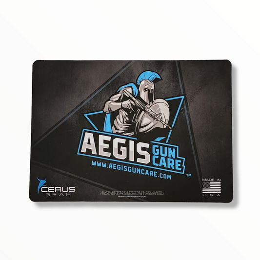 Aegis Gun Care handgun cleaning mat