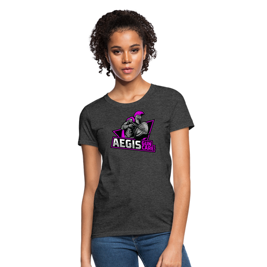 Aegis Gun Care Women's T-Shirt - heather black