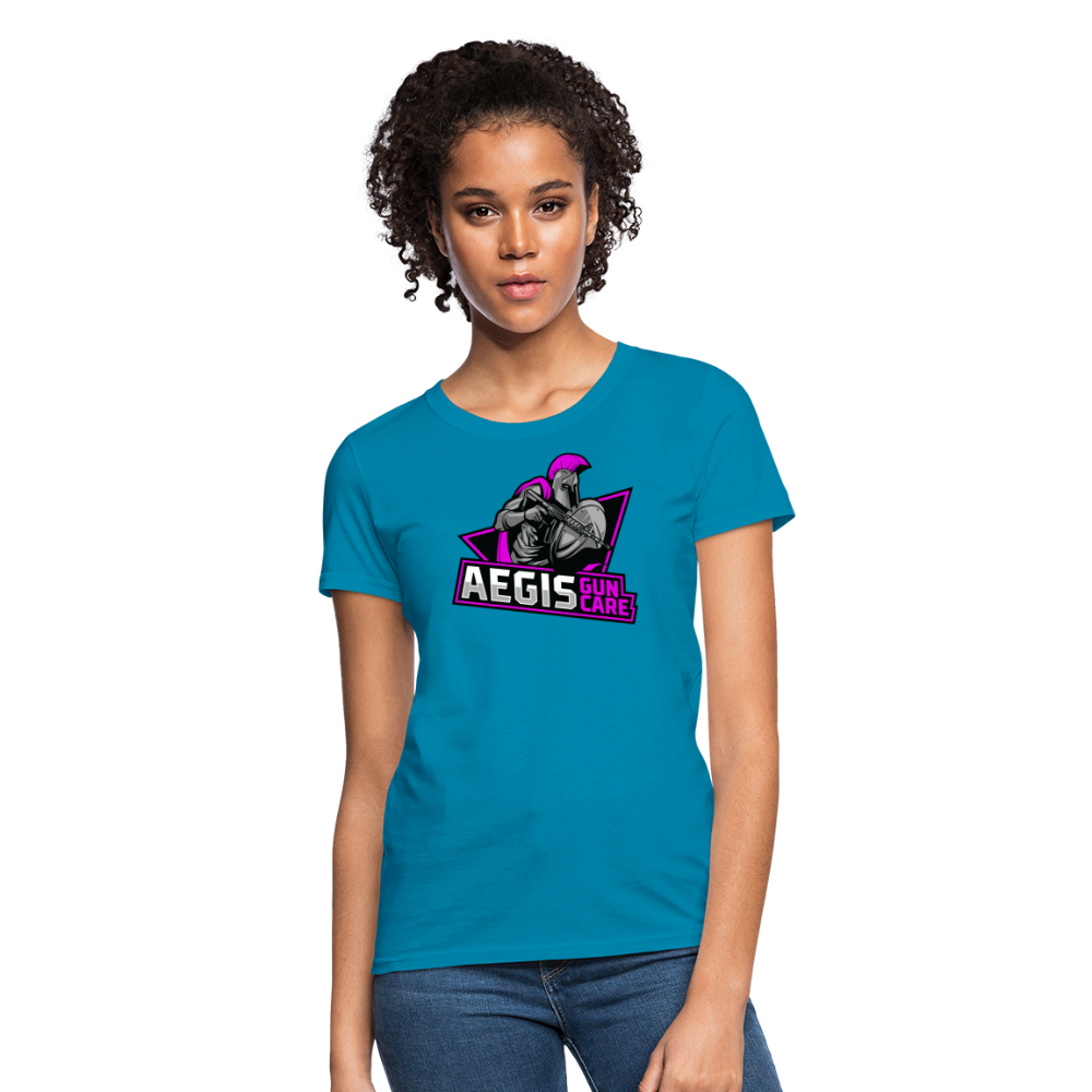 Aegis Gun Care Women's T-Shirt - turquoise
