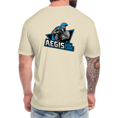 Aegis #2AMATTERS Fitted Cotton/Poly T-Shirt by Next Level - heather cream