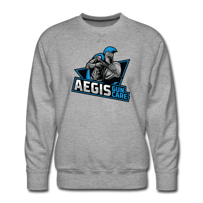 Aegis Men’s Premium Sweatshirt - heather gray