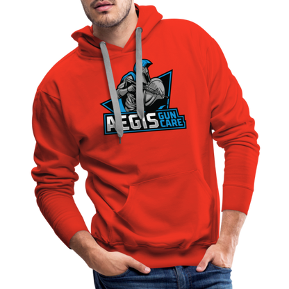 Aegis Logo Premium Hoodie - red