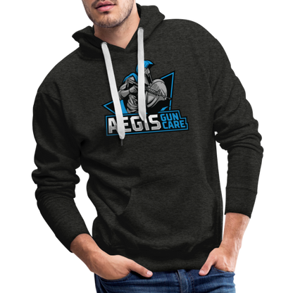 Aegis Logo Premium Hoodie - charcoal grey